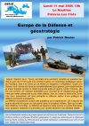Europe de la Défense et géostratégie