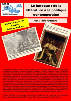 Le baroque : de la littérature à la politique contemporaine