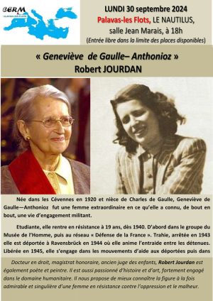 Geneviève de Gaulle- Anthonioz